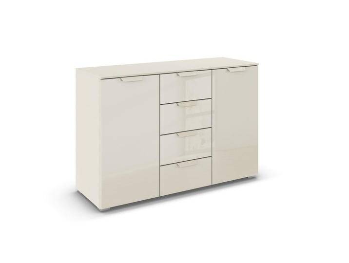 Carryhome SIDEBOARD, Champagner, Metall, 4 Fächer, 4 Schubladen, 120x81x42 cm, Blauer Engel, Goldenes M, Made in Germany, in verschiedenen Holzdekoren Carryhome SIDEBOARD, Champagner, Metall, 4 Fächer, 4 Schubladen, 120x81x42 cm, Blauer Engel, Goldenes M, Made in Germany, in verschiedenen Holzdekoren von CARRYHOME