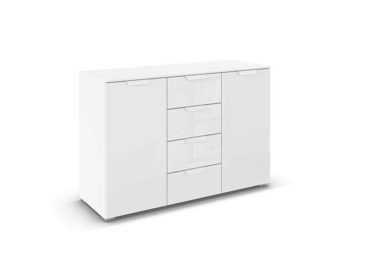 Carryhome SIDEBOARD, Weiß, Metall, 4 Fächer, 4 Schubladen, 120x81x42 cm, Blauer Engel, Goldenes M, Made in Germany, in verschiedenen Holzdekoren Carryhome SIDEBOARD, Weiß, Metall, 4 Fächer, 4 Schubladen, 120x81x42 cm, Blauer Engel, Goldenes M, Made in Germany, in verschiedenen Holzdekoren von CARRYHOME