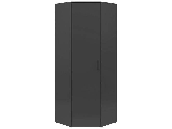 Eckschrank Multistauraum Graphitfarben von CARRYHOME