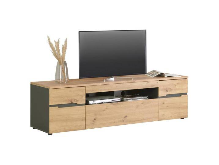 Innostyle Memphis TV-Lowboard Holzwerkstoff Artisan Eiche Optik/Graphit Innostyle Memphis TV-Lowboard Holzwerkstoff Artisan Eiche Optik/Graphit von CARRYHOME