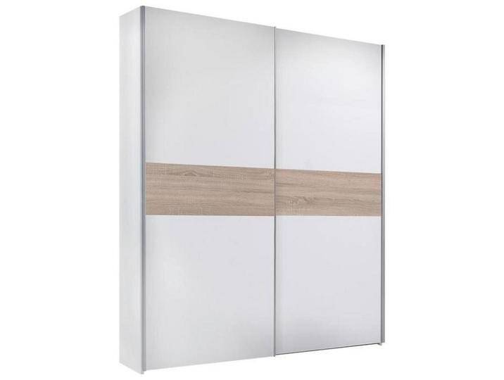 Schlafkontor Puls Kleiderschrank, 2 Schwebetüren, modernes Design, Platzsparend, 170x195 cm von CARRYHOME