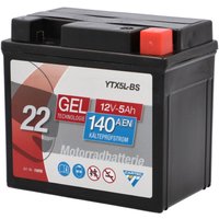 Cartec Gel Motorradbatterie YTX5L-BS 5Ah 140A Motorradbatterien Cartec Gel Motorradbatterie YTX5L-BS 5Ah 140A Motorradbatterien von CARTEC