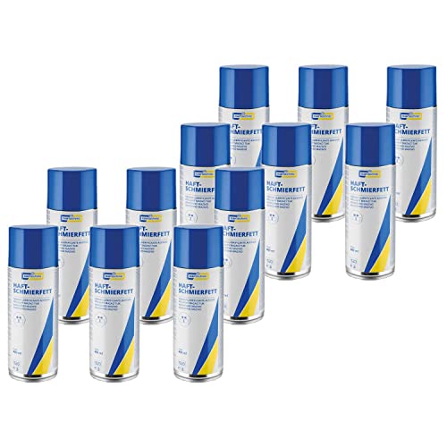 12x CARTECHNIC Haftschmierfett Haftöl Haftschmierspray Sprühfett Schmierfett 400ml 12x CARTECHNIC Haftschmierfett Haftöl Haftschmierspray Sprühfett Schmierfett 400ml von Cartechnic