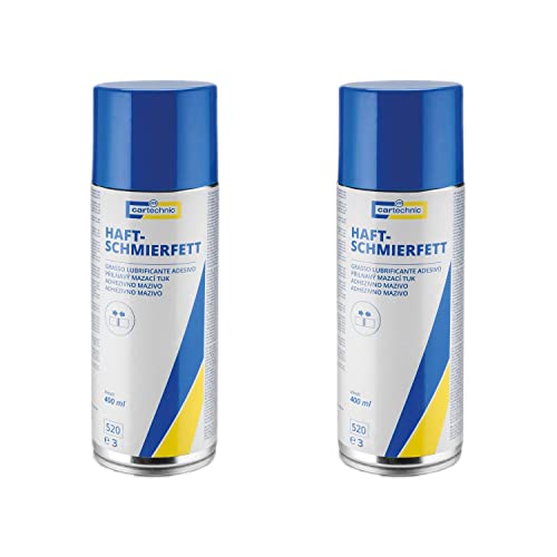 2x CARTECHNIC Haftschmierfett Haftöl Haftschmierspray Sprühfett Schmierfett 400ml 2x CARTECHNIC Haftschmierfett Haftöl Haftschmierspray Sprühfett Schmierfett 400ml von Kopeme