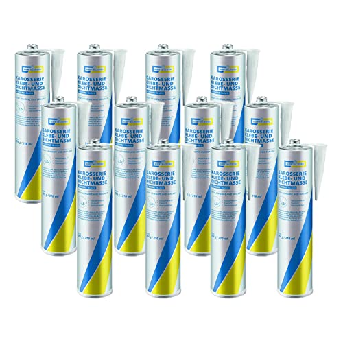 CARTECHNIC 12x Karosserie Klebe- und Dichtmasse Silikon Kleber schwarz 310 ml CARTECHNIC 12x Karosserie Klebe- und Dichtmasse Silikon Kleber schwarz 310 ml von Cartechnic