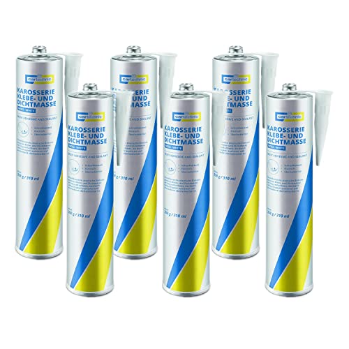 CARTECHNIC 6X Karosserie Klebe- und Dichtmasse Silikon Kleber weiß 310 ml CARTECHNIC 6X Karosserie Klebe- und Dichtmasse Silikon Kleber weiß 310 ml von Cartechnic