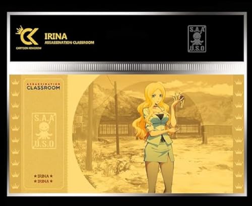 CARTOON KINGDOM Assassination Classroom - Irina - Golden Ticket CARTOON KINGDOM Assassination Classroom - Irina - Golden Ticket von Cartoon Kingdom