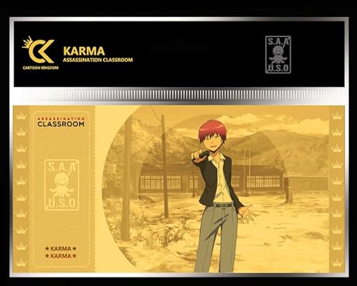 CARTOON KINGDOM Assassination Classroom - Karma - Golden Ticket CARTOON KINGDOM Assassination Classroom - Karma - Golden Ticket von CARTOON KINGDOM