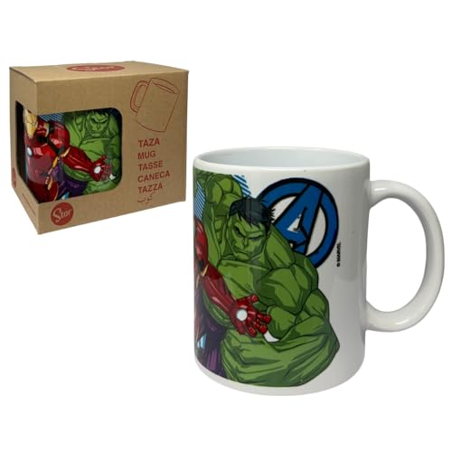 CARTOON Avengers Marvel Keramiktasse mit Sublimationsdruck, 325 ml, für Kinder CARTOON Avengers Marvel Keramiktasse mit Sublimationsdruck, 325 ml, für Kinder von CARTOON