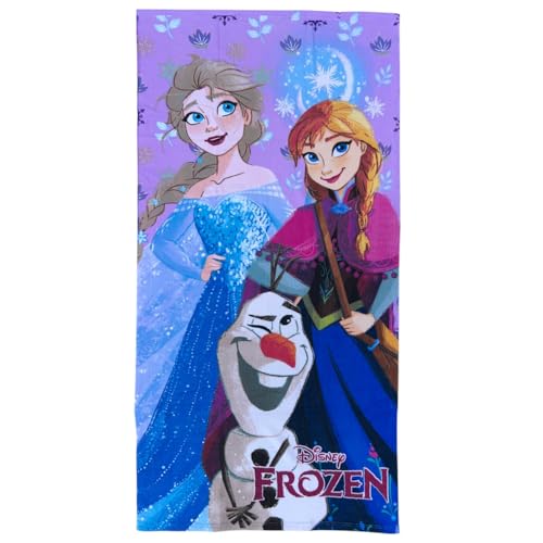 CARTOON Disney Frozen Strandtuch aus Polyester-Mikrofaser für Kinder, 245 g/m², Größe 70 x 140 cm CARTOON Disney Frozen Strandtuch aus Polyester-Mikrofaser für Kinder, 245 g/m², Größe 70 x 140 cm von CARTOON