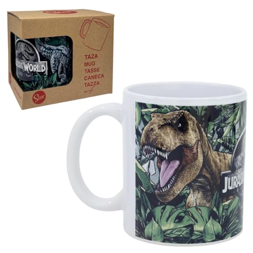 CARTOON Jurassic World Keramik-Tasse mit Sublimationsdruck, 325 ml, für Kinder CARTOON Jurassic World Keramik-Tasse mit Sublimationsdruck, 325 ml, für Kinder von CARTOON
