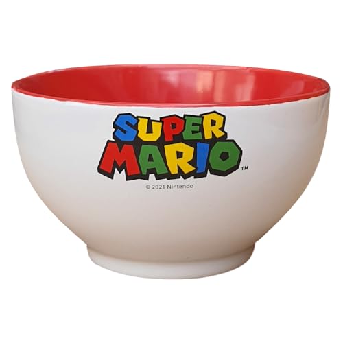 CARTOON Keramikschale Super Mario 600ml Frühstückstasse von CARTOON