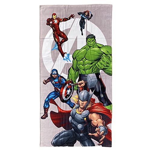 CARTOON Mare Avengers Marvel Handtuch Baumwolle Strandtuch Schwimmbad 70 x 140 cm von CARTOON