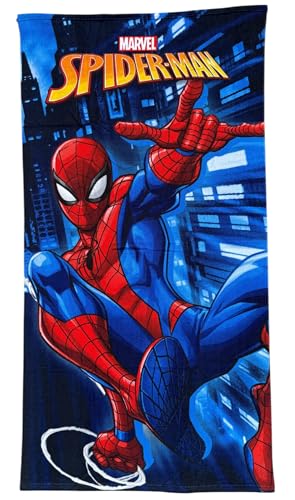 CARTOON Marvel Spiderman Strandtuch aus Polyester-Mikrofaser 240 gsm Strandtuch Kinderpool Größe 70 x 140 cm CARTOON Marvel Spiderman Strandtuch aus Polyester-Mikrofaser 240 gsm Strandtuch Kinderpool Größe 70 x 140 cm von CARTOON