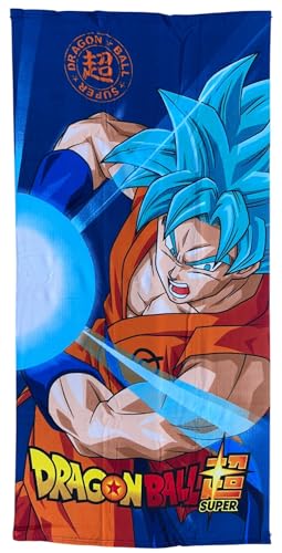 CARTOON Strandtuch Dragon Ball Super Badetuch Mikrofaser Polyester Kinder 245gsm Größe 70x140cm Strand Pool CARTOON Strandtuch Dragon Ball Super Badetuch Mikrofaser Polyester Kinder 245gsm Größe 70x140cm Strand Pool von CARTOON