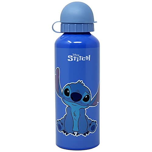 CARTOON Trinkflasche aus Aluminium für Kinder, BPA Free, Flasche mit Schnuller, Auslauf, Fassungsvermögen 500 ml von CARTOON