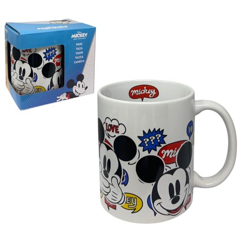 Disney Micky Maus Keramiktasse Mug 325 ml Kinder-Frühstückstasse Disney Micky Maus Keramiktasse Mug 325 ml Kinder-Frühstückstasse von CARTOON