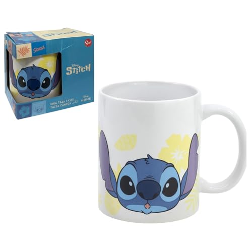 Disney Stitch Keramiktasse Modell Mug 325 ml Kinder-Frühstückstasse von CARTOON