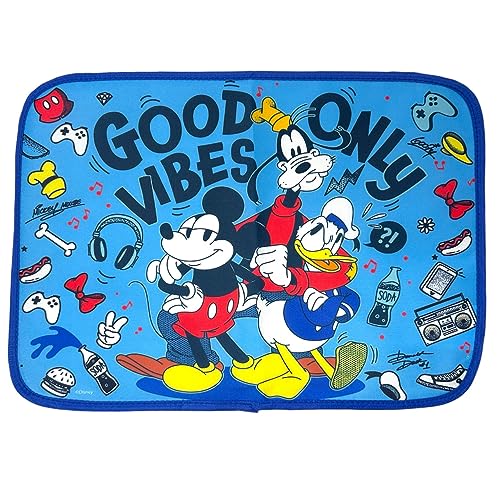 Platzdeckchen Stoff Wasserdicht Mickey Mouse Disney Tischset Platzdeckchen Abwaschbar Hitzebeständig Nicht Absorbiert 40x30cm 100% Polyester von CARTOON