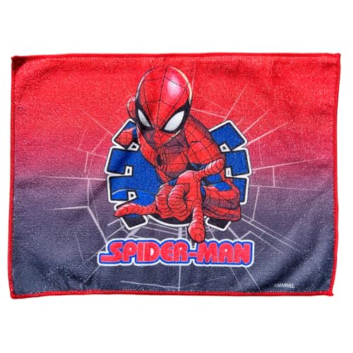 Spiderman Marvel Stoff-Platzdeckchen Tischset Abwaschbar Hitzebeständig 40x30cm 100% Polyester von CARTOON