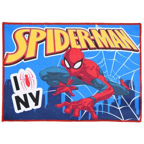 Spiderman Marvel Stoff-Tischset Platzdeckchen 40x30cm Tischset Abwaschbar und hitzebeständig von CARTOON