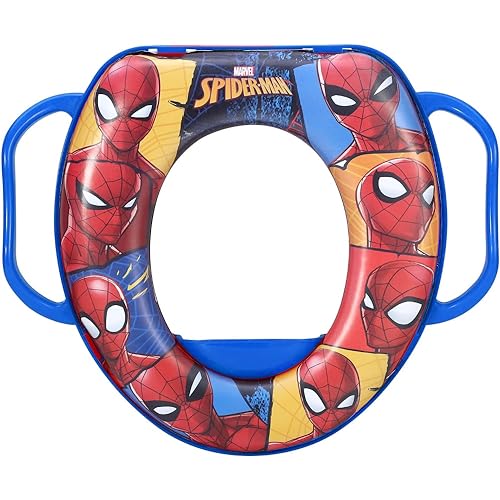 Spiderman Marvel Universal-Toiletten-Adapter für Kinder mit Griffen von CARTOON