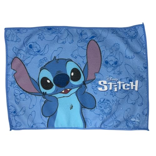 Stoff-Platzset, Platzdeckchen, Tischset, Abwaschbar & Hitzebeständig 40x30 cm, 100% Polyester (Stitch, 1) von CARTOON