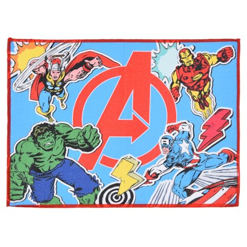 Stoff-Tischset Avengers Marvel Platzdeckchen 40 x 30 cm Tischset abwaschbar und hitzebeständig von CARTOON
