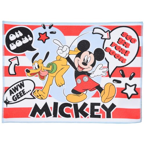 Stoff-Tischset Mickey Mouse Disney Tischset 40 x 30 cm Tisch abwaschbar und hitzebeständig von CARTOON