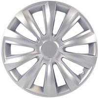 Radzierblende Delta 40 cm (16 Zoll) silber 1 Stück Radkappe - Cartrend von CARTREND