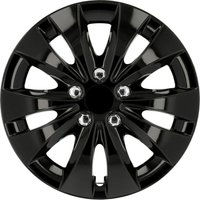 Cartrend Radzierblenden Storm 35 cm (14 Zoll) schwarz 4 Stück von CARTREND