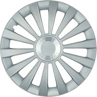 Radzierblenden Meridian 38 cm (15 Zoll) silber 4 Stück - Cartrend von CARTREND