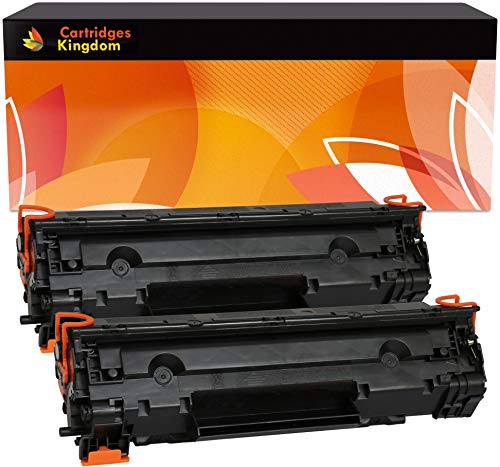 CARTRIDGES KINGDOM 2-er Pack Schwarz Toner kompatibel zu HP CF283A/83A von CARTRIDGES KINGDOM