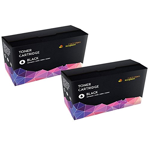 Cartridges Kingdom 2-er Pack Schwarz Toner kompatibel zu CF410X 410X für Color Laserjet Pro MFP M377dw, M452dn, M452nw, M452dw, M477dw, M477fdn, M477fdw, M477fnw, M477nw (6.500 Seiten) von CARTRIDGES KINGDOM