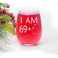70. Geburtstag Geschenke Für Sie - 15 Unzen Stielloses Weinglas Dekorationen Frauen Schmutziger 70 Jahre Alte Geburtstagsgeschenke von CARVELITA