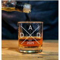 New Dad Whisky Glas - Whiskyglas Zum Ersten Mal Vater Geschenk Für Papa Etabliert Benutzerdefinierte Personalisiertes Geschenke von CARVELITA