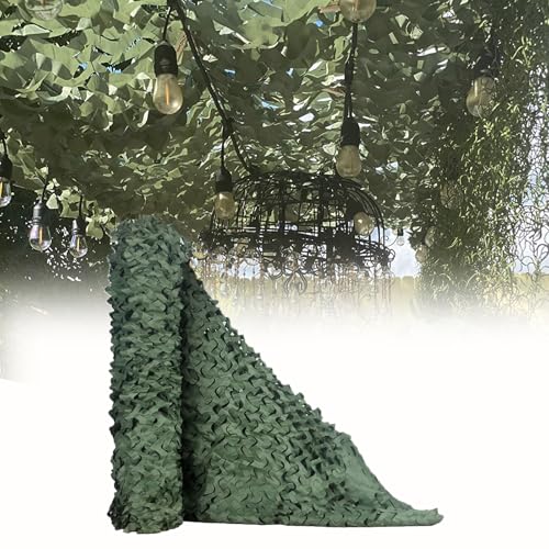 Tarnnetz Grün 7X12m Tarnung Net Sichtschutz Sonnenschutz Abdeckung Dekoration Camouflage Netz für Jagdschießen Garten Camping Autoabdeckung Tarnnetz Grün 7X12m Tarnung Net Sichtschutz Sonnenschutz Abdeckung Dekoration Camouflage Netz für Jagdschießen Garten Camping Autoabdeckung von CARXB