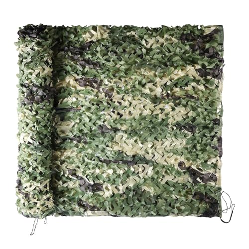 Tarnnetz Sonnenschutznetz Outdoor-Camping-Tarnnetz In verschiedenen Größen erhältlich für Sonnenschutz im Garten Fotografie Jagd Tarnung Themendekoration Autoabdeckung Schießen(Color:1,Size:3*4m/ von CARXB