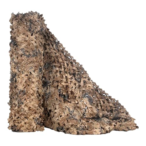 Tarnnetz Sonnenschutznetz aus 210D Oxford-Stoff atmungsaktiv und langlebig geeignet für Sonnenschutz im Garten Fotografie-Hintergrund Jagd Tarnung Themendekoration Camping usw(Color:1,Size:8*15m/24*5 Tarnnetz Sonnenschutznetz aus 210D Oxford-Stoff atmungsaktiv und langlebig geeignet für Sonnenschutz im Garten Fotografie-Hintergrund Jagd Tarnung Themendekoration Camping usw(Color:1,Size:8*15m/24*5 von CARXB