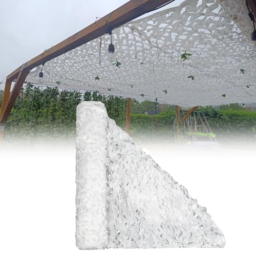 Weißes Tarnnetz 1.5X4m Großroll Militär Tarnung Nete Schneetarnnetz für Dekoration Jagd Sichtschutz Outdoor Camping Garten Camouflage Netz Mehrere Größen verfügbar Weißes Tarnnetz 1.5X4m Großroll Militär Tarnung Nete Schneetarnnetz für Dekoration Jagd Sichtschutz Outdoor Camping Garten Camouflage Netz Mehrere Größen verfügbar von CARXB