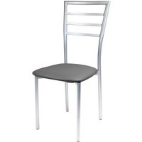 Casa Collection - Lila Stuhl aus grauem pvc. von CASA COLLECTION