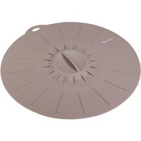 Silikondeckel Durchmesser 26 cm Braun von CASA COLLECTION