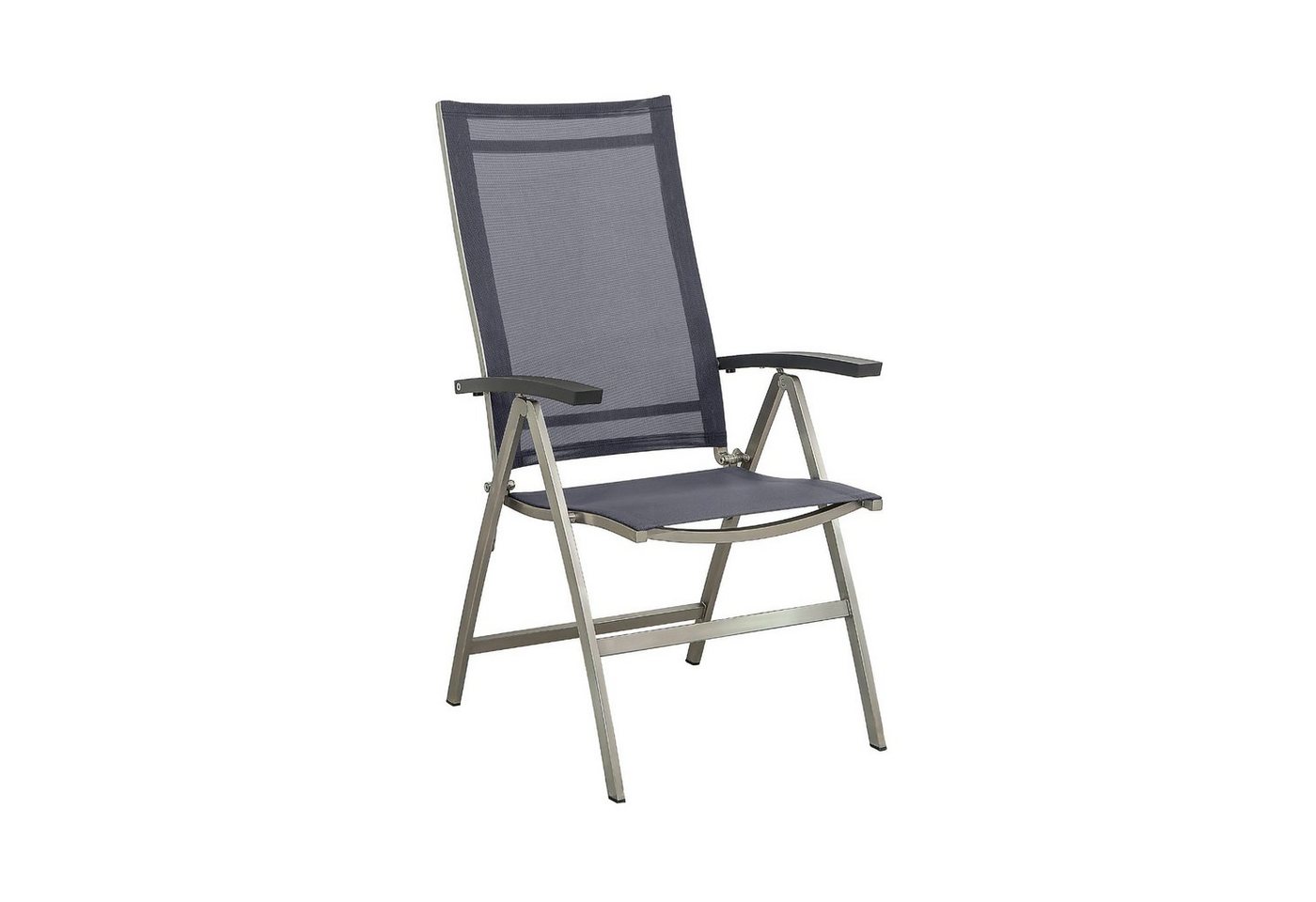 CASA DOMA Gartenstuhl Mineo, Klappsessel, Edelstahl/Sunproof®, Hochlehner, verstellbar von CASA DOMA