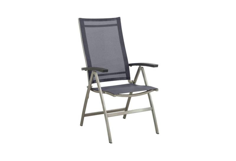CASA DOMA Gartenstuhl Mineo, Klappsessel, Edelstahl/Sunproof®, Hochlehner, verstellbar von CASA DOMA