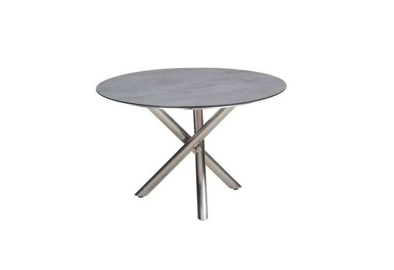 CASA DOMA Gartentisch Perano, Edelstahl/HPL rund, Ø 120 cm von CASA DOMA
