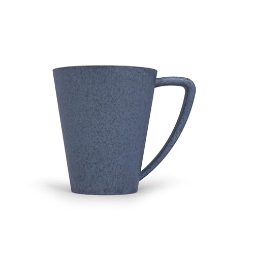 CASA NATURO ® Indigo Tee Kaffee wiederverwendbare Einzelbecher leichtes Gewicht umweltfreundliche Piniennadelholz, Kunststoff frei, nachhaltig, langlebig, mikrowellengeeignet (Indigo, 1) von CASA NATURO