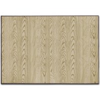 Casa Pura - Bambus-Teppich Magenta 90 x 120 cm Natur von CASA PURA