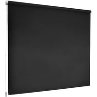 Sichtschutzrollo Daylight Color Schwarz 110 x 150 cm von CASA PURA