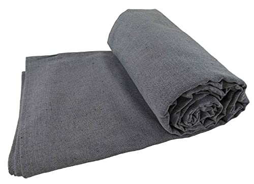 Casatessile Kiara unito Tagesdecke und Einrichtungstuch cm 260 x 260 - Grigio von Casatessile