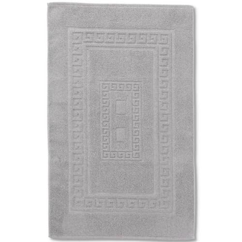 Casatessile Schwamm Bad Matte 60 x 120 cm Torino Saugfähige Badezimmermatte aus Baumwolle, Badezimmermatte ohne Rutschfestigkeit - Grigio Casatessile Schwamm Bad Matte 60 x 120 cm Torino Saugfähige Badezimmermatte aus Baumwolle, Badezimmermatte ohne Rutschfestigkeit - Grigio von Casatessile